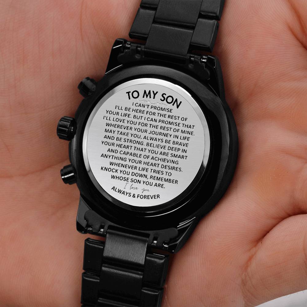 Engraved Watch - To My Son