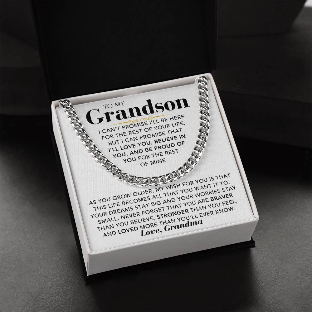 Chain - To My Grandson, Love Grandma