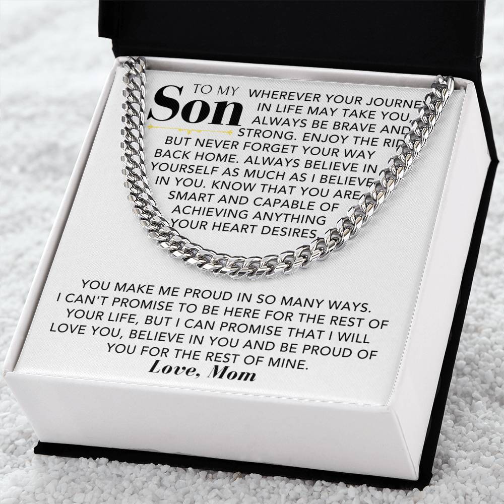 Chain - To My Son, Love Mom