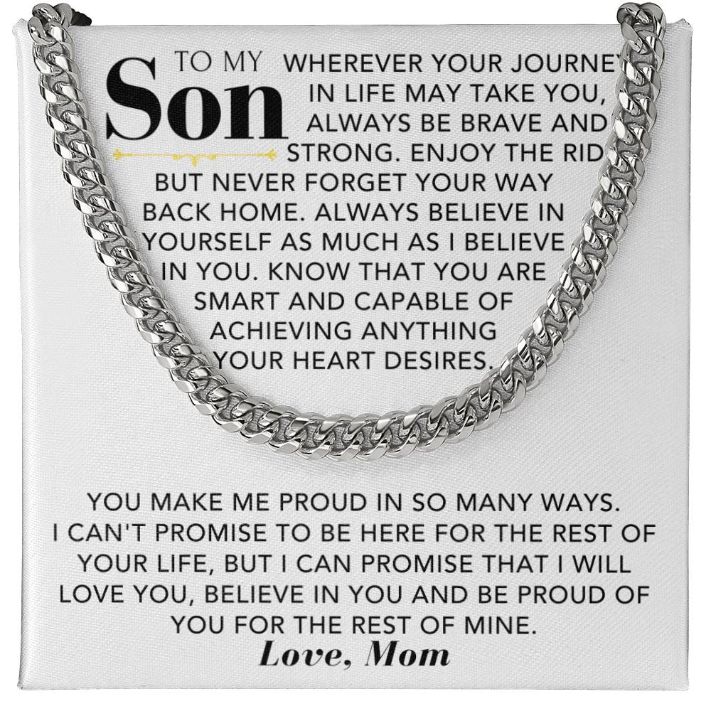 Chain - To My Son, Love Mom