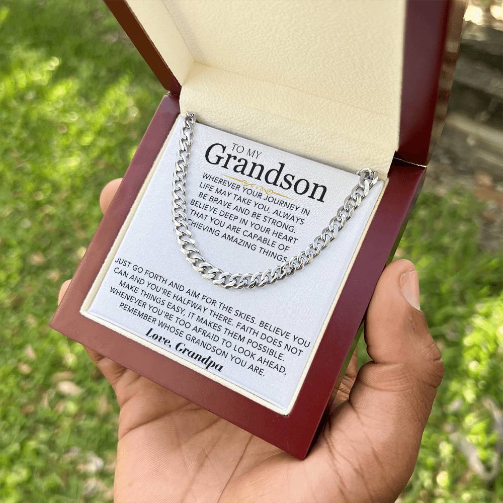 Chain - To My Grandson, Love Grandpa