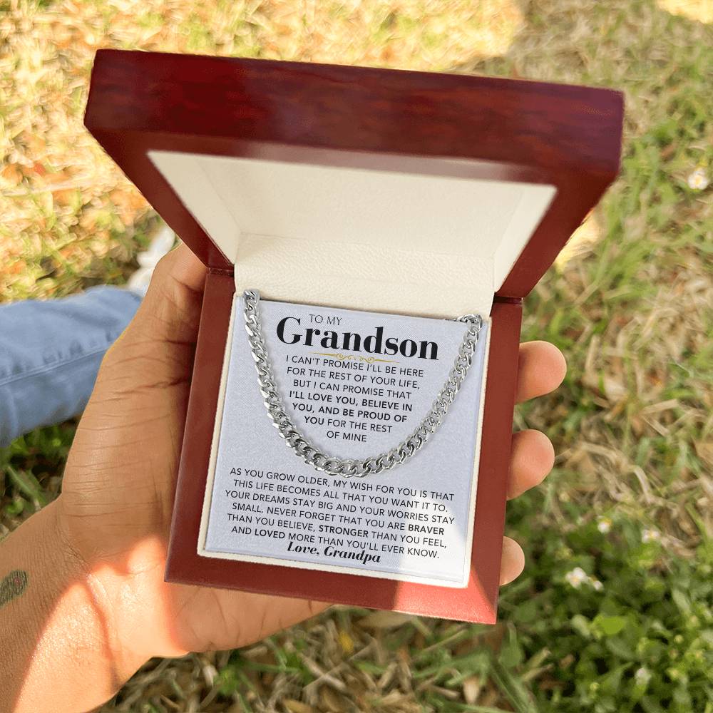 Chain - To My Grandson, Love Grandpa