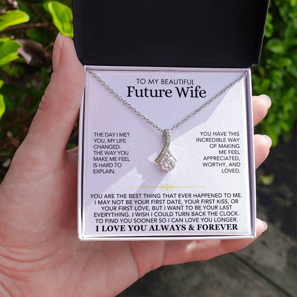 Infinite Love Necklace - To My Beautiful Future Wife