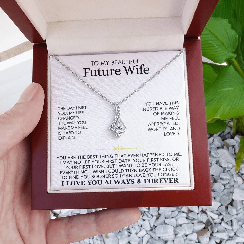 Infinite Love Necklace - To My Beautiful Future Wife