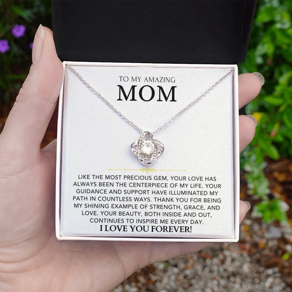 Love Knot Necklace - To My Amazing Mom