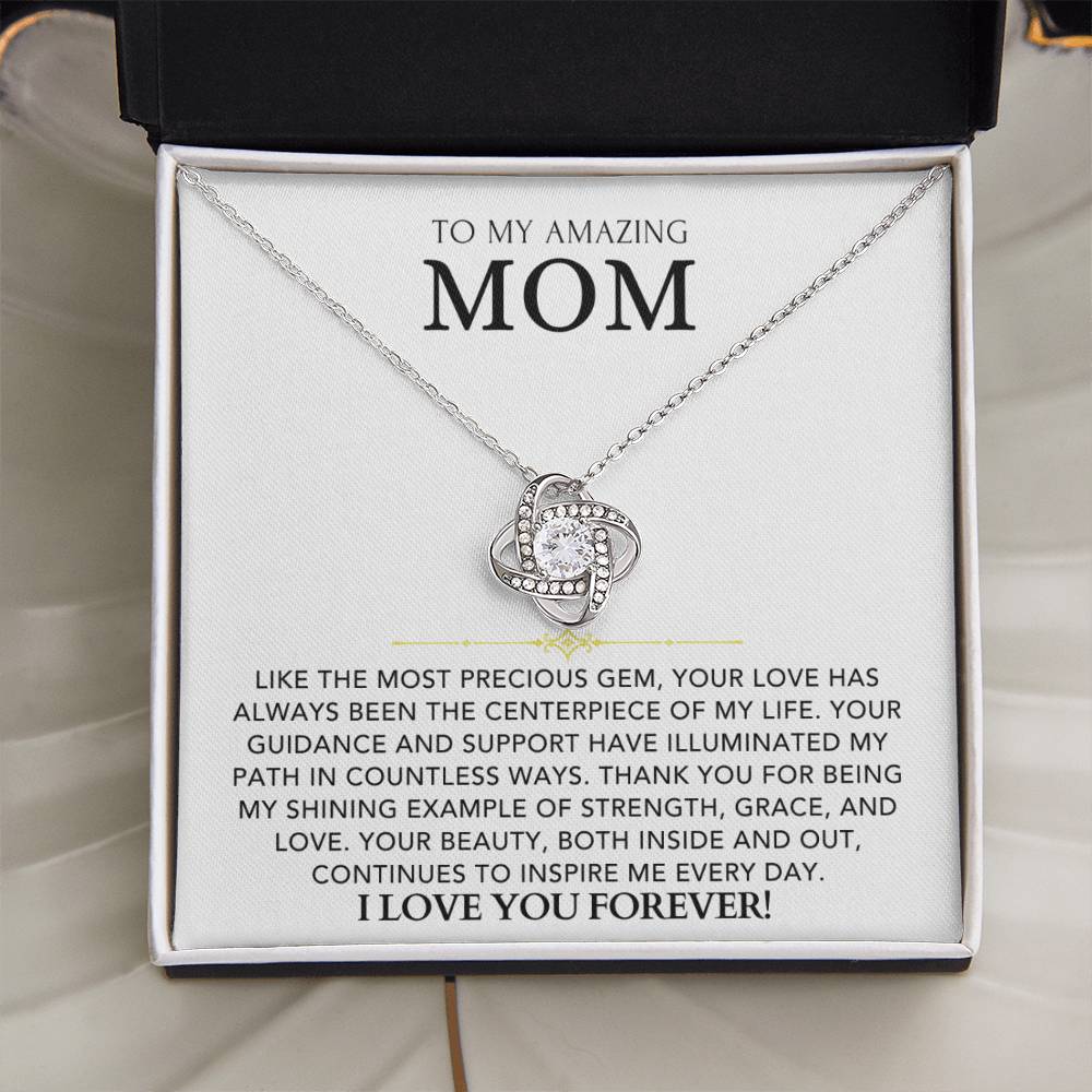 Love Knot Necklace - To My Amazing Mom