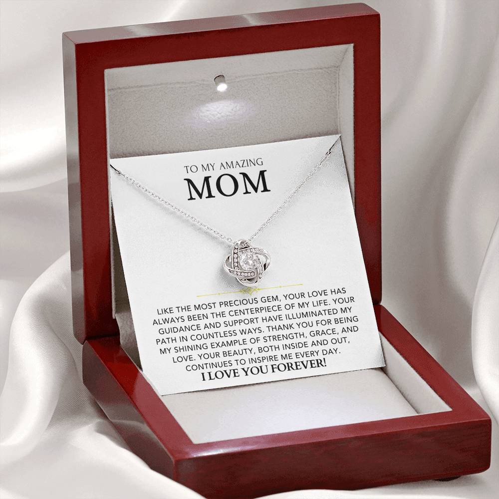 Love Knot Necklace - To My Amazing Mom