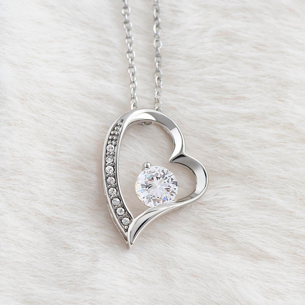 Heart Necklace - To My Beautiful Wife